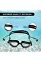 Stylish Swimming Goggle | Black | Anti-fog & Uv Protection | Leak-proof - 3