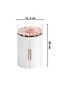 House by House 2 in 1 Makeup Jewellery Bujiteri Organizer Organizer Dowry Set Cream - 5