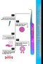 Silk Eyelash Volume Tweezers Multicolor - 7