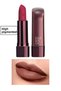 ,Glam Team Velvet Kiss Semi-Matte Lipstick Beige Brown Tone Velvety Soft Finish Long-Lasting Effect