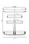 3-layer polypropylene jewelry organizer |   Modern and stylish jewelry stand - 2