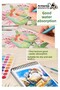 24 Colors Tablet Watercolor and A5 Ring Binder Watercolor Block Paper A5 210Gr 20 Sheets Fine Textured Stone Waterbo - 2