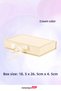 Cream Colored Baby Book Chocolate Box