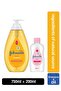 Johnsons Baby Gold Shampoo 750 ml Oil Set 200 ml