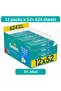 Pampers Baby Wet Towel Fresh Clean 52 Pieces*12 Pieces