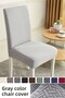 Chair Cover, Lycra, Washable 1 Piece Gray Color High Quality