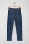 Blue High Waist Flexible Comfort New Mom Jeans Twoaw26Je00056 - 6