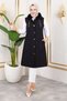 Hooded Quilted Vest Tsd250209 Black - 5