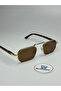 Eşref Single Model Sunglasses Brown Handle - Brown Glass - Uv400 Protection - 55 Ekartman
