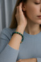 Certified Azurite-Malachite Natural Stone Bracelet 6-8 mm - 2