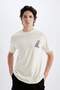 Spongebob Regular Fit Crew Neck Short Sleeve T-Shirt C5997Ax24Hs - 3