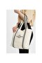 Canvas Shoulder Bag/ Navy Blue - 3