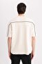 Crew Neck Oversize T-Shirt - Short Sleeve B6856AX24SP - 8