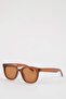 Women's Round Sunglasses D0891Axns - 4