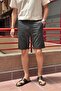 Men'S, Pocket Detail, Plaid Pattern, Old Money Culture Shorts-Bermuda 247