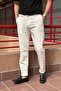 Men, Linen Weaving, Cotton Fabric, Regular Fit, Seasonal Pants 294 - 3
