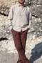 Men'S, Shirt Collar, Regular Fit, a Quality, Old Money Culture, Lyocel Shirt G15 - 5