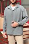 Apaş Collar, Muslin Cloth, Summer&Spring, Breathable, 100% Cotton, Oversize Shirt G11