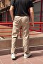 Male, Elastic Waist, Wide Cut, Linen Webbing, Cotton, Pleated Pants 302 - 6