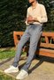 Men'S, Elastic Waist, Diagonel Fabric, Old Money Culture, Double Leg, Regular Fit Pants 24Inp291 - 8