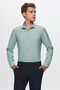 Slim Fit Green Oxford Shirt