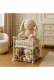 Metal Wire Storage Basket 33X33X33 cm Disassembled Installation, Organizer Box, Toy and Clothes Storage - 5