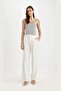 Basic Plain Undershirt with Fitted U-Neck Straps C5708Ax24Sp - 2