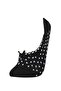Women's Appliqué 3-Piece Cotton Ballerina Socks B8448Axns - 4
