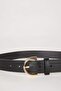 Women's Faux Leather Jean Belt B4126Axns - 3