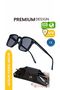 Sunglasses for Women & Men Uv400 Glass Ce Certified Black Lorraınew - 3