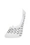 Women's Appliqué 3-Piece Cotton Ballerina Socks B8448Axns - 3
