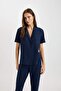 Short Sleeve Pajama Top B6189Ax24Sp - 3