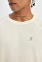 Crew Neck, Printed Heavy Fabric, Short Sleeve Athlete T-Shirt B5135Ax24Sp - 6