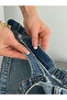 Women's Quality Denim Fabric Daily Hand and Shoulder Bag - 5