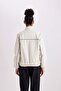 Water Repellent Coat Windproof D Mock Neck Detachable Sleeve Detailed Pockets Lined B2419Ax24Sp - 6