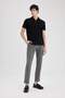 Pants Tailored Regular Fit Basic Plain with Pockets Straight Leg A7273Ax24Sp - 2