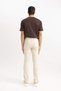 Gabardine Chino Canvas Pants Slim Fit Slim Fit Skinny Leg Pocket B2089Ax24Sp - 6