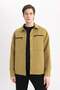 Relax Fit Polo Collar Snap Fastener Zipper Pocket Transitional Spring Jacket Coat B6711Ax24Sp - 6