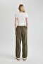 Coool Parachute Gabardine Trousers with Pockets, Elastic Waist and Legs A2281Ax24Sp - 6