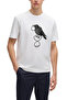 The Crow Design T-Shirt – Crow Unisex Crew Neck 100% Cotton White Regular T-Shirt - 2