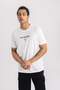 Defactofit Nba Milwaukee Bucks Standard Fit Crew Neck Short Sleeve T-Shirt B3909Ax24Sp - 3