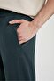 Regular Fit Sweatpants with Pockets, Lace-Up Waist, Elastic Leg B6155Ax24Sp - 7