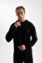 Fit Standard Fit Hooded Printed Pocket Sweatshirt B4372Ax24Sp - 6