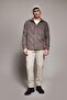 Regular Fit Polo Collar Pocket Cotton Long Sleeve Shirt B4689Ax24Sp - 2