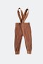 Unisex Baby 4 Season Adjustable Cross Strap Flexible Knitwear Tights - 4