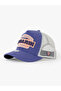 Purple Trucker Hat for Women Men Space Collection Gagarin - 2