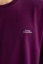 Oversize Wide Fit Crew Neck Printed Short Sleeve T-Shirt B4755Ax24Sp - 5