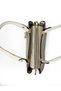 Women's Beige Butterfly Hand and Shoulder Bag Handbag Charm Detailed - 4