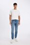 Slim Tapered Fit Tight Fit Regular Waist Shrinking Leg Jean Pants B7781Ax24Sp - 3