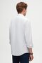 Ds Groom Slim Fit Light Blue Oxford Button Collar Easy-Iron Embroidery Detailed Cotton Shirt - 6